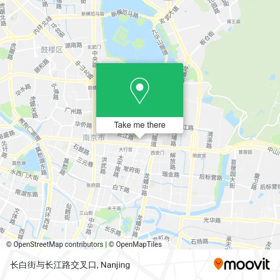长白街与长江路交叉口 map