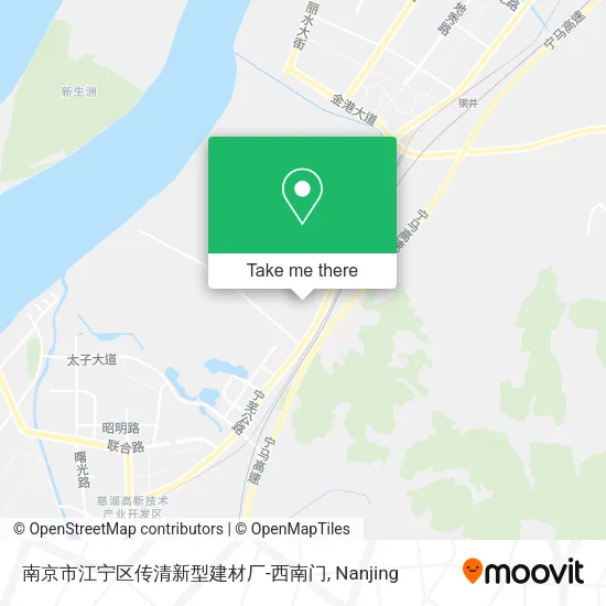 南京市江宁区传清新型建材厂-西南门 map
