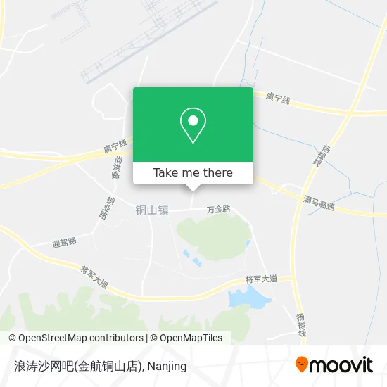 浪涛沙网吧(金航铜山店) map