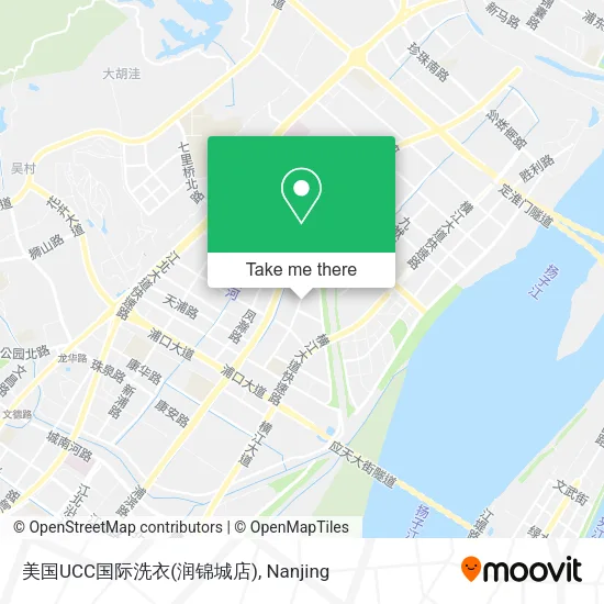 美国UCC国际洗衣(润锦城店) map