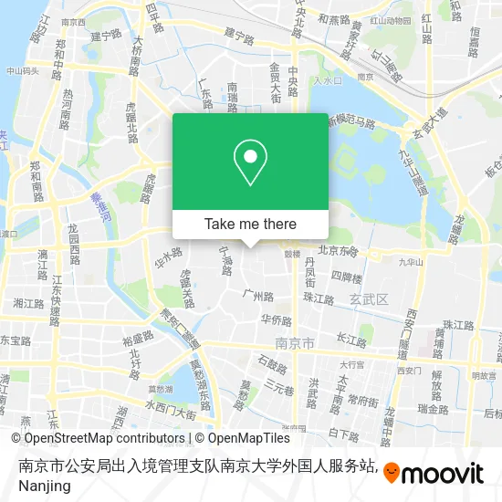 南京市公安局出入境管理支队南京大学外国人服务站 map