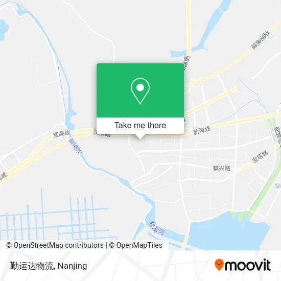 勤运达物流 map