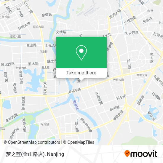梦之蓝(金山路店) map