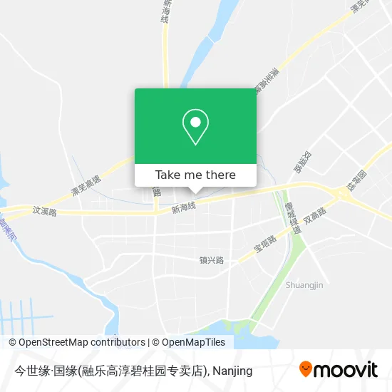 今世缘·国缘(融乐高淳碧桂园专卖店) map