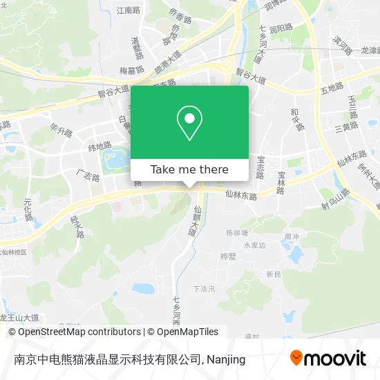 南京中电熊猫液晶显示科技有限公司 map