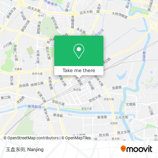 玉盘东街 map
