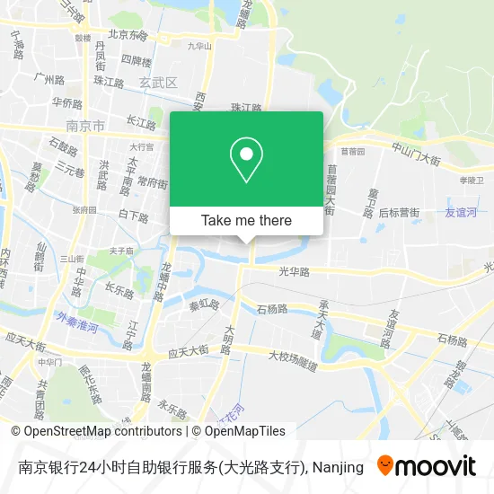 南京银行24小时自助银行服务(大光路支行) map