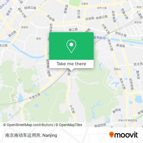 南京南动车运用所 map