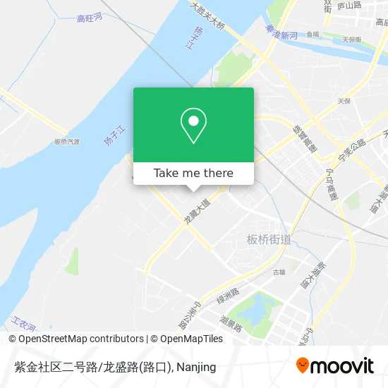 紫金社区二号路/龙盛路(路口) map