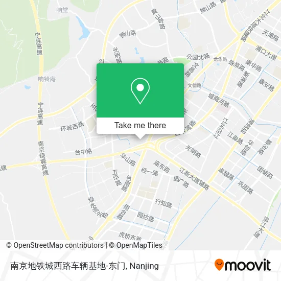 南京地铁城西路车辆基地-东门 map