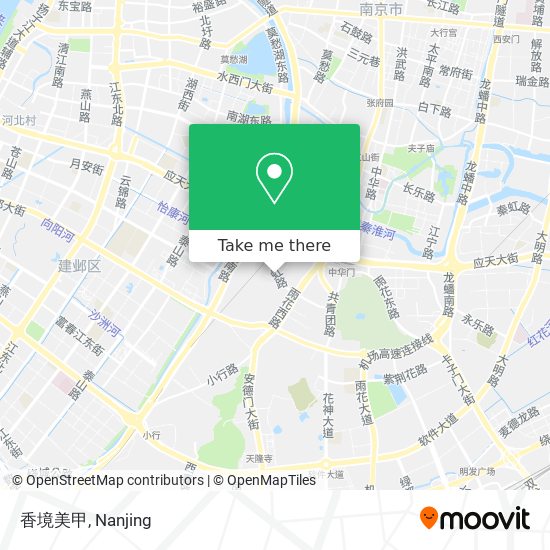 香境美甲 map