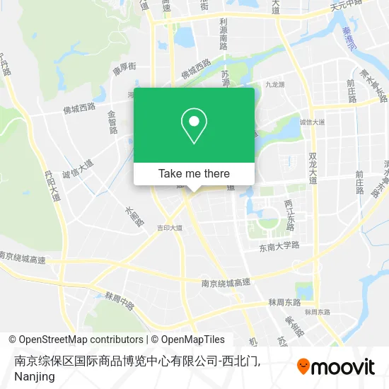 南京综保区国际商品博览中心有限公司-西北门 map