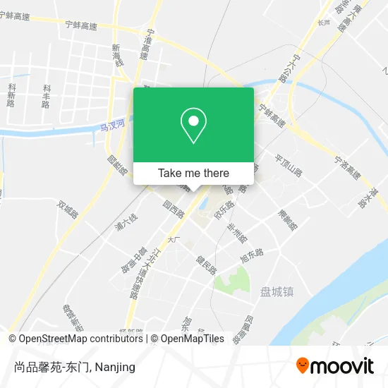 尚品馨苑-东门 map