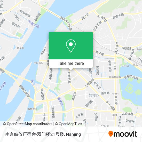 南京航仪厂宿舍-双门楼21号楼 map