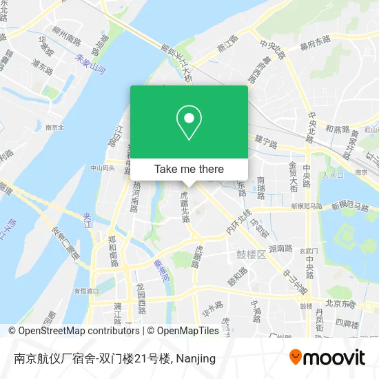 南京航仪厂宿舍-双门楼21号楼 map