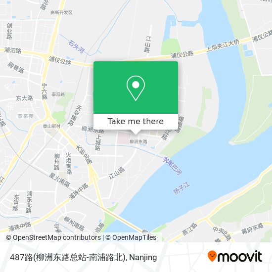487路(柳洲东路总站-南浦路北) map