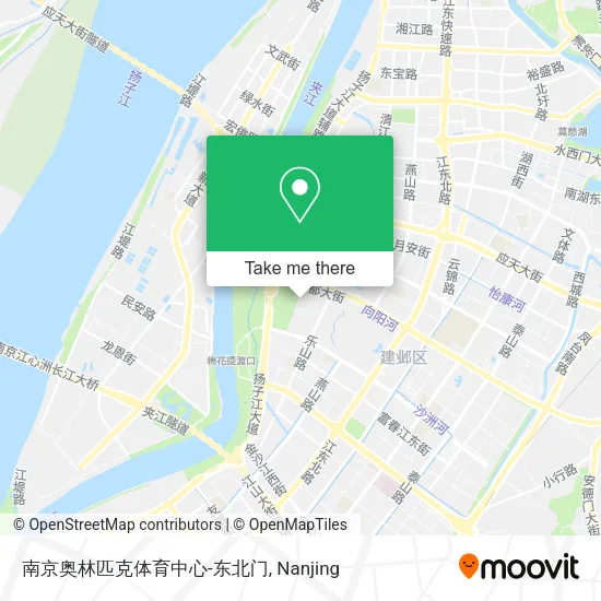 南京奥林匹克体育中心-东北门 map