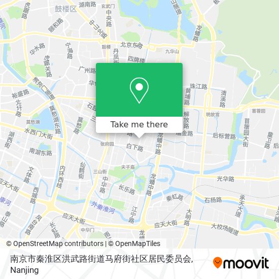 南京市秦淮区洪武路街道马府街社区居民委员会 map
