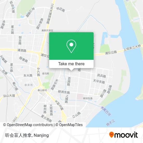 听会盲人推拿 map