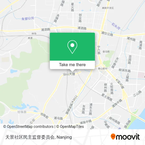 天景社区民主监督委员会 map