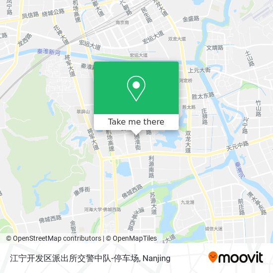 江宁开发区派出所交警中队-停车场 map