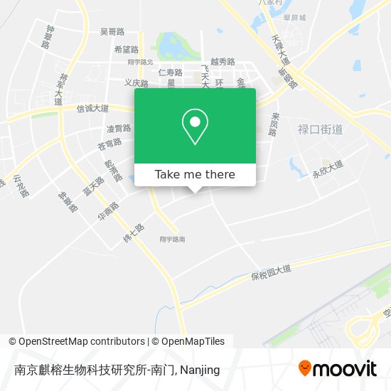 南京麒榕生物科技研究所-南门 map