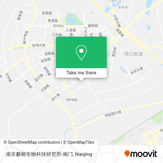 南京麒榕生物科技研究所-南门 map