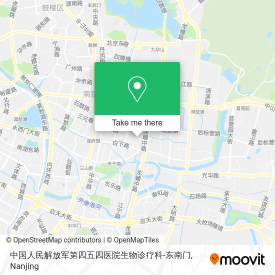 中国人民解放军第四五四医院生物诊疗科-东南门 map