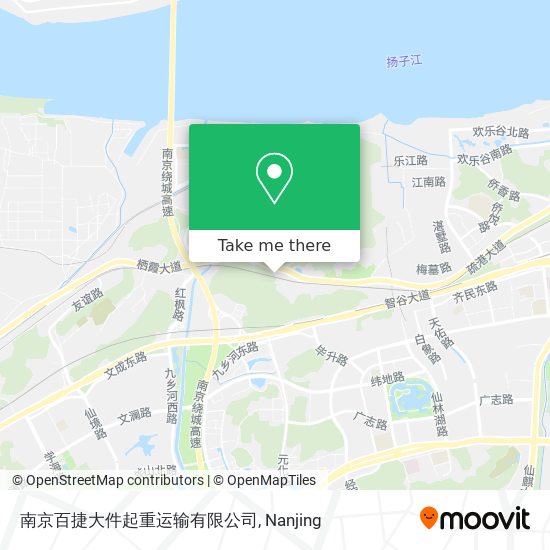 南京百捷大件起重运输有限公司 map