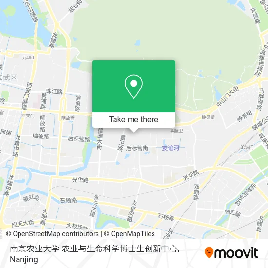 南京农业大学-农业与生命科学博士生创新中心 map