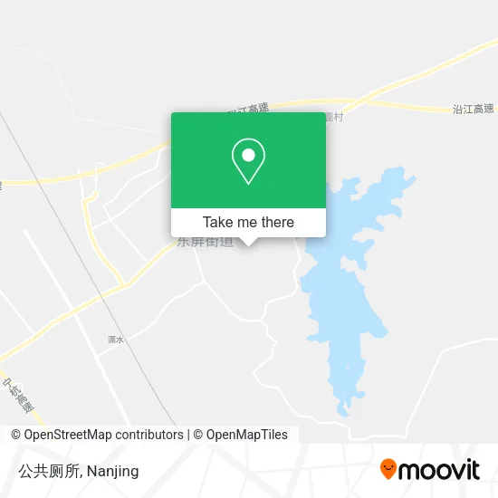 公共厕所 map
