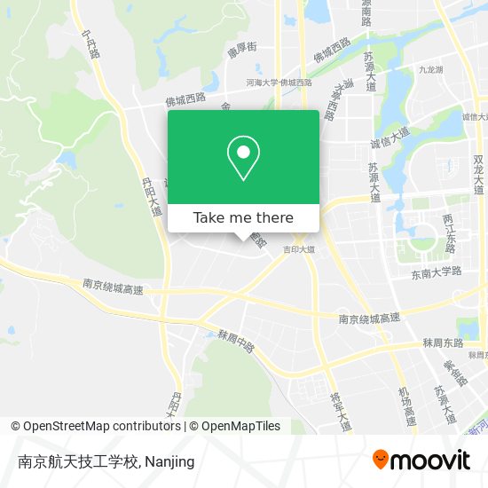 南京航天技工学校 map