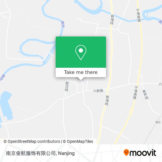 南京俊航服饰有限公司 map