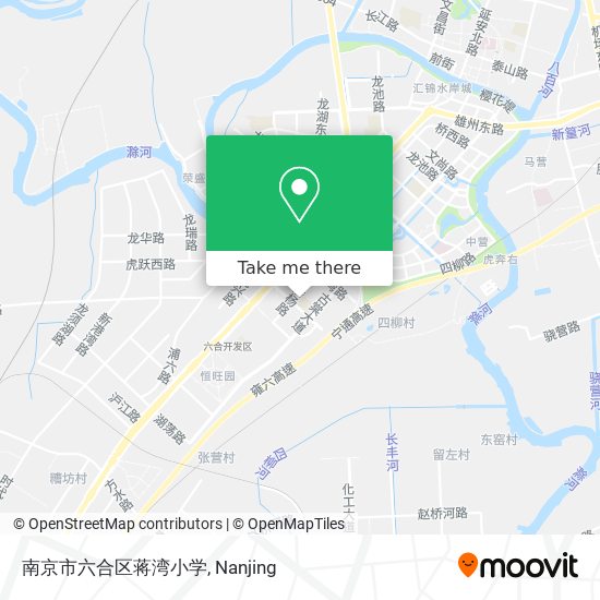 南京市六合区蒋湾小学 map