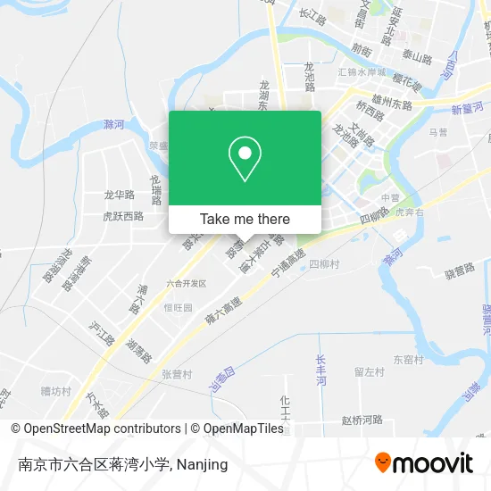 南京市六合区蒋湾小学 map