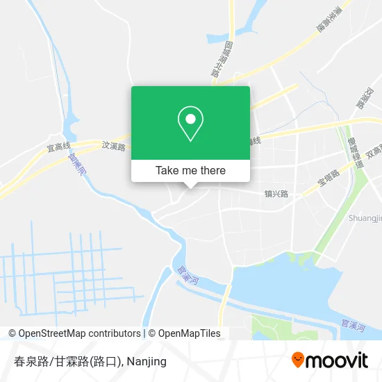 春泉路/甘霖路(路口) map