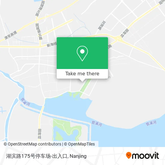 湖滨路175号停车场-出入口 map