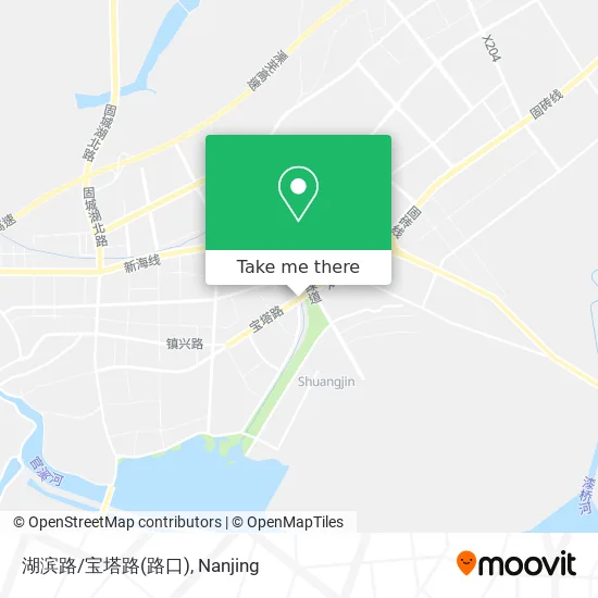 湖滨路/宝塔路(路口) map