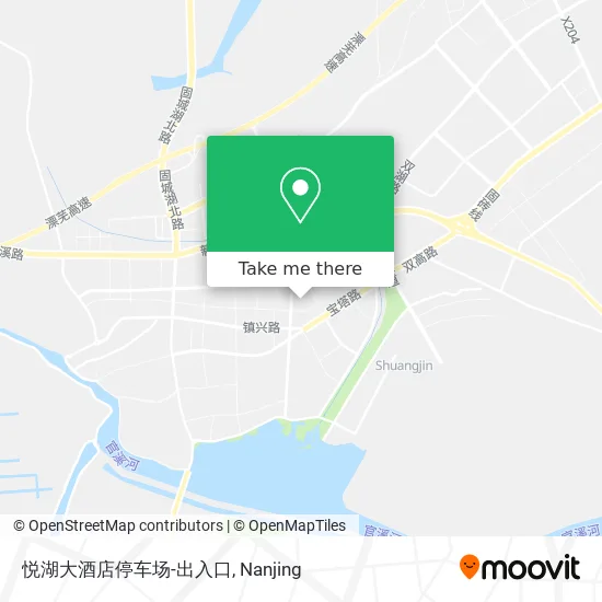 悦湖大酒店停车场-出入口 map