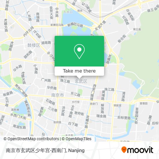 南京市玄武区少年宫-西南门 map