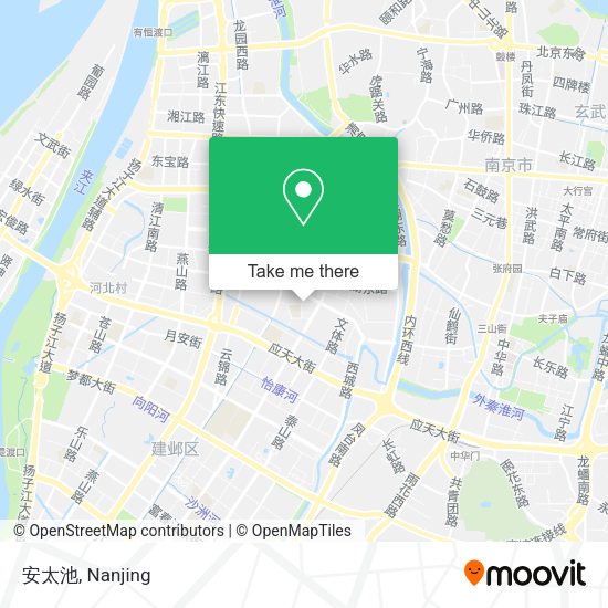 安太池 map