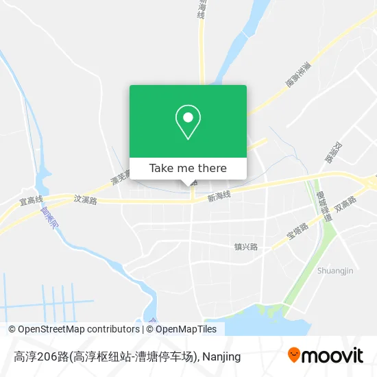 高淳206路(高淳枢纽站-漕塘停车场) map