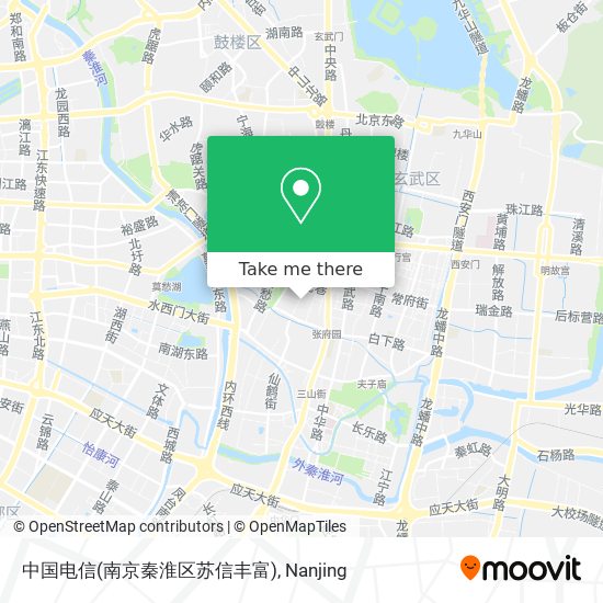 中国电信(南京秦淮区苏信丰富) map