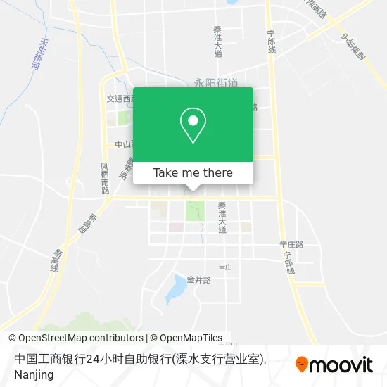 中国工商银行24小时自助银行(溧水支行营业室) map