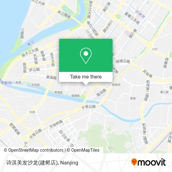 诗淇美发沙龙(建邺店) map