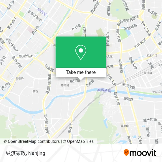 铉淇家政 map