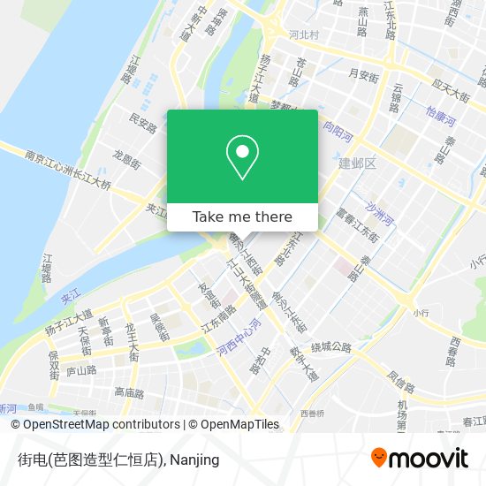 街电(芭图造型仁恒店) map