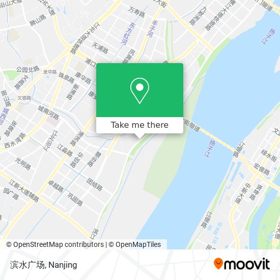 滨水广场 map