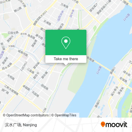 滨水广场 map