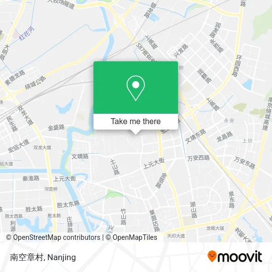 南空章村 map